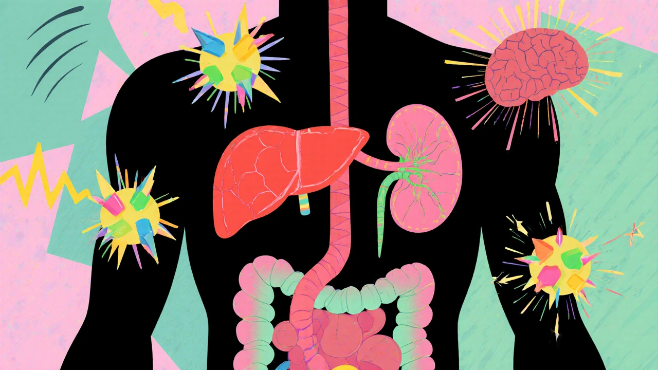 Organ-Specific Side Effects: Liver, Kidney, Heart, and Neurologic Risks