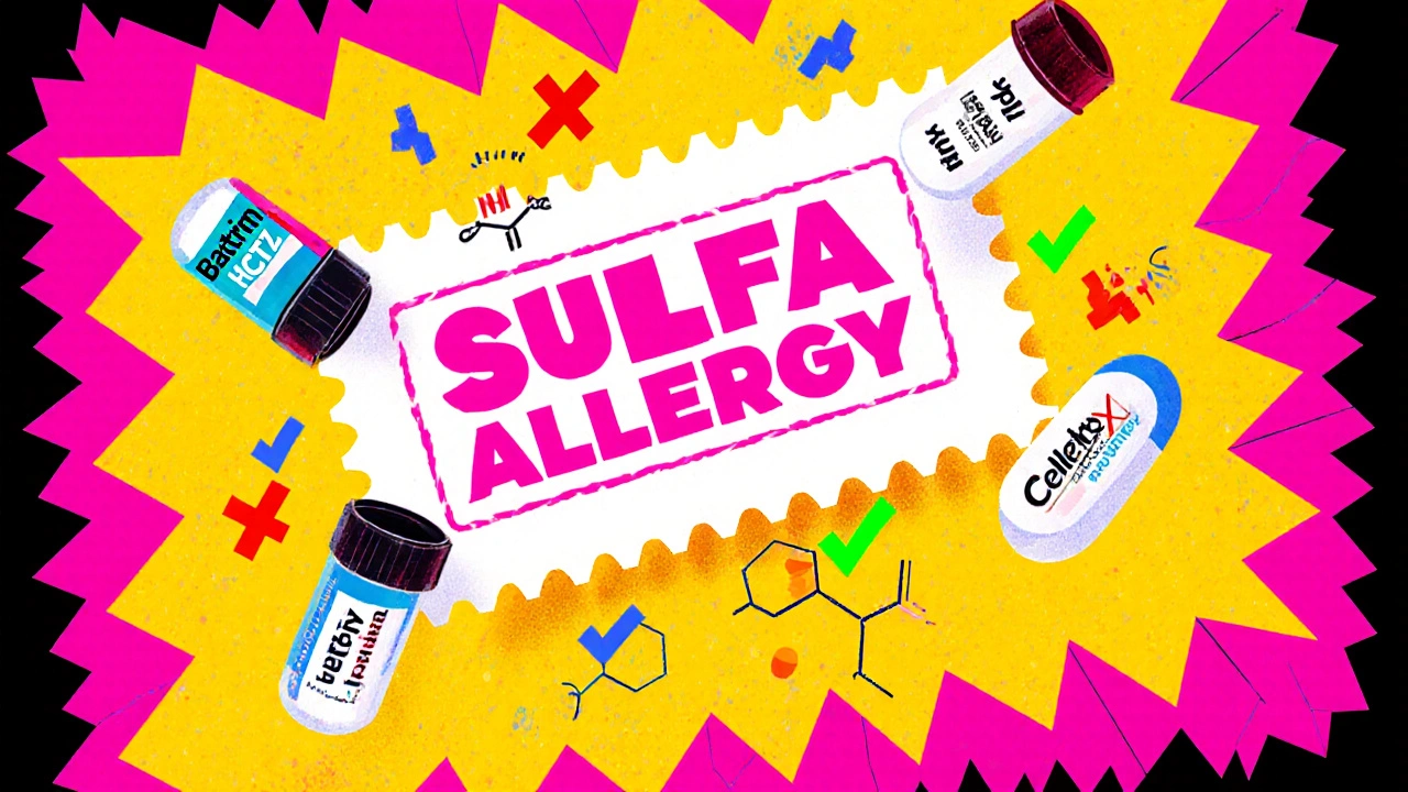 Sulfonamide Allergies and Cross-Reactivity: What to Avoid