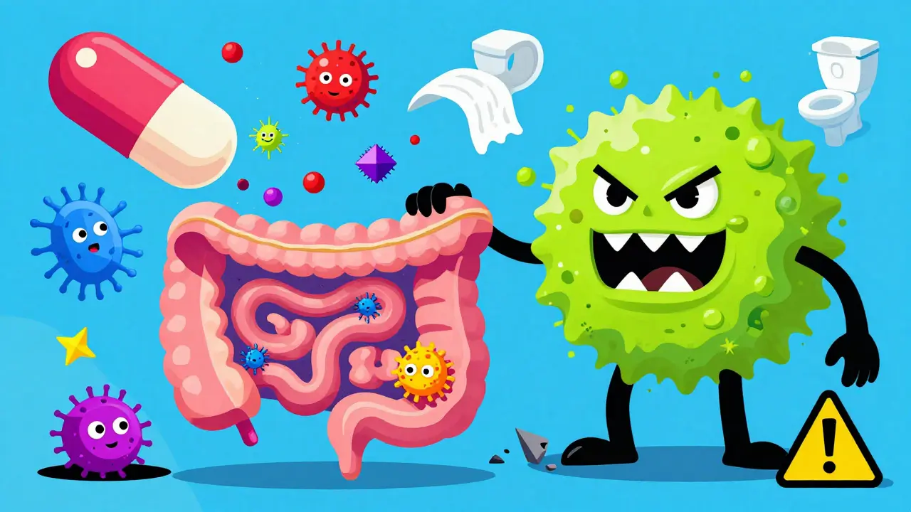How to Prevent and Manage Antibiotic-Induced Diarrhea and C. diff Infection