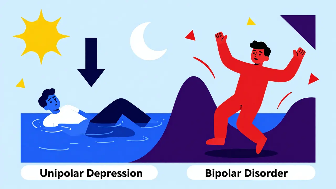 Bipolar Depression vs. Unipolar Depression: Key Differences in Diagnosis and Treatment