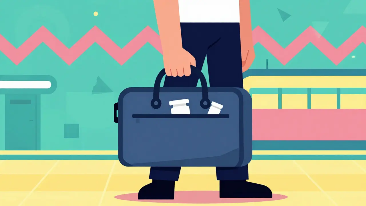 How to Protect Controlled Medications from Theft When Traveling