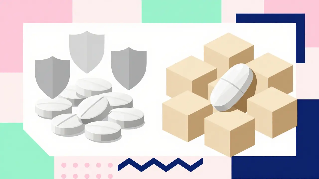 Illustration of PPIs blocking thyroid medication absorption
